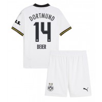 Maglie da calcio Borussia Dortmund Maximilian Beier #14 Terza Maglia Bambino 2024-25 Manica Corta (+ Pantaloni corti)